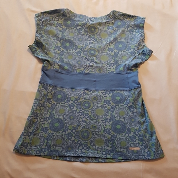 North Face women's size XS short sleeve shirt vaporwick - Picture 3 of 5